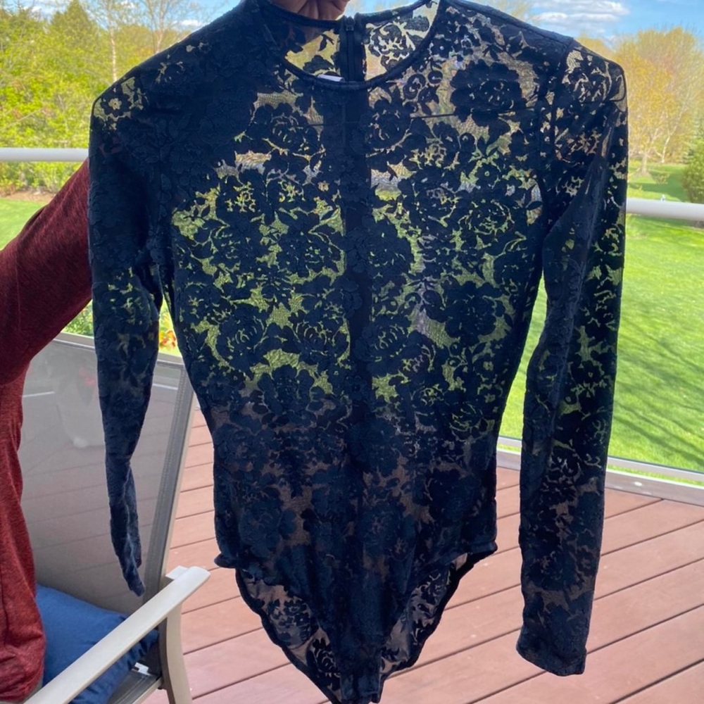 Vintage lace bodysuit